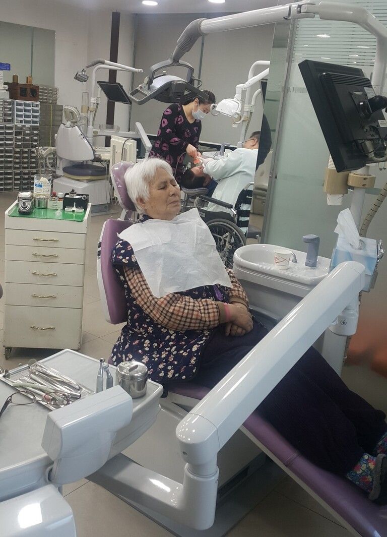 의사선생님 회진 - 치과진료